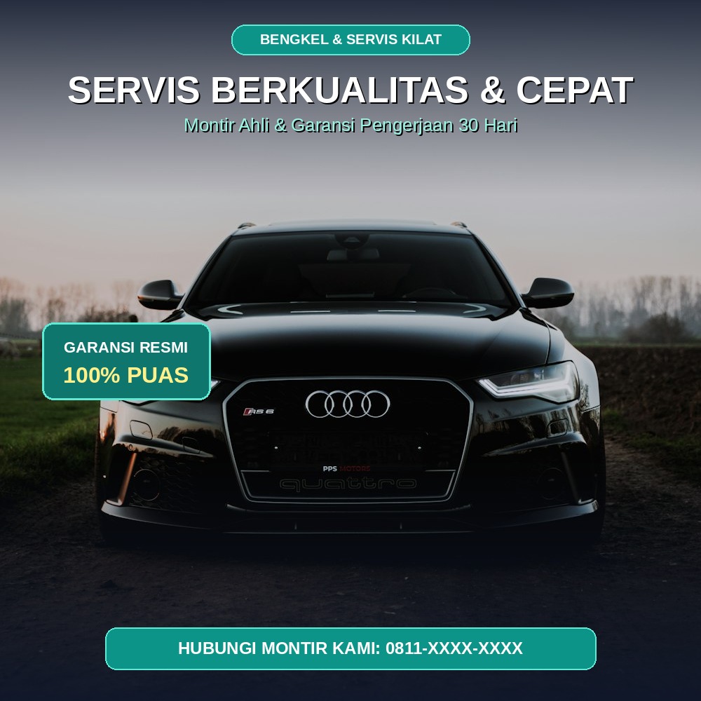 Poster Jasa Servis & Kerajinan Lokal